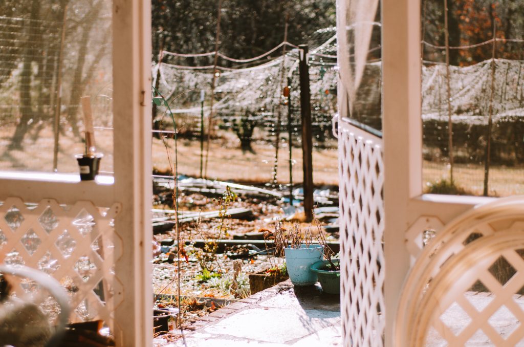 Having your garden in close proximity to your house makes it easy to care for.