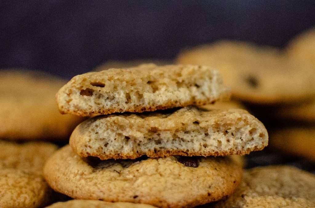 Honey Sweetened Dairy Free Chocolate Chip Cookies